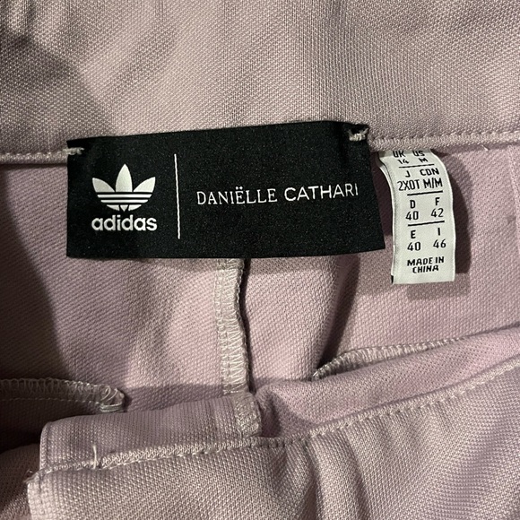 Adidas x Danielle Cathari DC Trouser Track Pants Lilac/Purple Size M - Picture 8 of 8